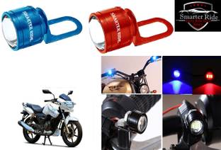 SMARTER RIDE Led Strobe Warning Brake Light for TVS Apache RTR 180 License Plate Light Motorbike LED for TVS (12 V, 4 W)