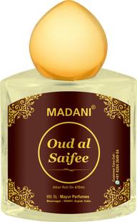 Madani Oud Al Saifee Luxurious Unisex Attar Roll On 24 Hours Long Lasting 10 ml Herbal Attar