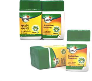 झंडू Sudarshan Ghanvati Beneficial in all types fever (4x40 tab)