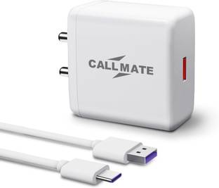 Callmate 65 W 6 A Wall Charger for Mobile with Detachable Cable