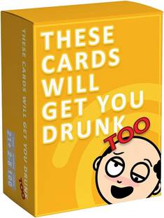 Quirkmall These Cards will get You Drunk Too - Fun Adult Drinking Game for Parties