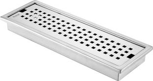 RUHE Floor Stainless Steel Push Down Strainer