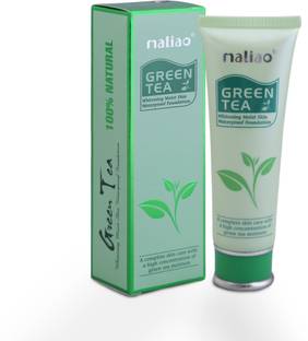 maliao Green Tea Waterproof Whitening (Green, 80 g) Foundation