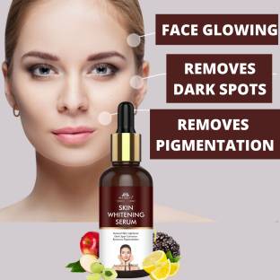 INTIMIFY Skin Whitening & Brightening Night Serum, Face Lightening Anti Acne, Anti Aging