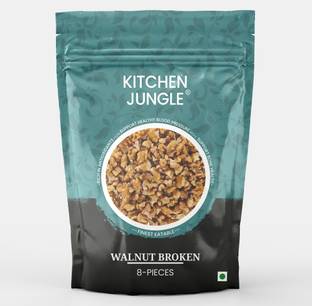 Kitchen Jungle Walnut Kernels | Akhrot Giri (8 Pc) | Broken Walnut | Walnut Giri Walnuts