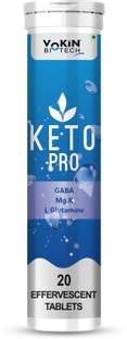 Vokin Biotech Keto Pro Tablets For Weight Loss Fat Burner Management Effervescent