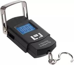 SGM Weighing Scale 50Kg Portable Electronic Digital LCD Pocket Travel Weighing Scale