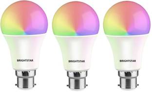 AMYSTY 9 W Basic Round B22 LED Bulb