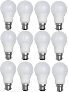 LAZYwindow 9 W Basic Round B22 LED Bulb