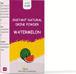 AGRI CLUB Instant Watermelon Drink Powder 15 Sachets (each 15 gm) Nutrition Drink