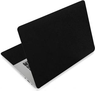 SUPERFAB Laptop Universal Black Vinyl Skin Sticker Cover Wrap Sheet Size 12inch X 18 Inch Vinyl Laptop Decal 15.9