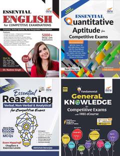 Essential Quantitative Aptitude, Reasoning, English & General Knowledge for Competitive Exams