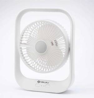 BAJAJ Pygmy Personal Fan with LED Light 178 mm 3 Blade Table Fan