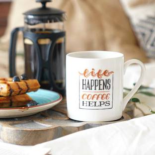 WONDERCHEF Sicilia Bone China Coffee Mug