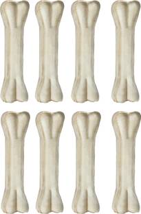 Unik _ Pressed Calcium Bone Dog Chew 8 Pieces Beef 0.4 kg Dry Young, Adult Dog Food