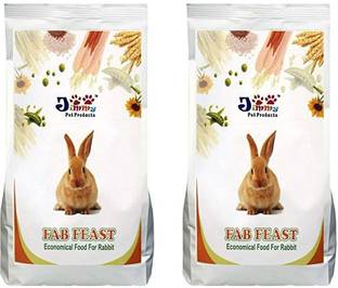 Jimmy Fab Feast 2.4 kg (2x1.2 kg) Dry Adult Rabbit Food
