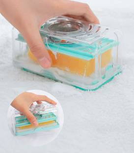 SATSUN ENTERPRISE Plastic 2 In 1 Soap Dispenser Roller,Foaming Soap Box,Dishwashing Soap Bar