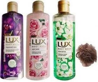 LUX SKIN DETOX 245ML+ SOFT SKIN 245ML+ FRAGRANT SKIN 245ML EACH ( 735ML)