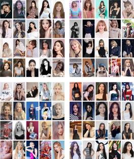 Pack of 80 BLACKPINK All Members K-POP Girls Lomo Photocard Set (4.4 x 3 Inch) (Size - A7+) (All Members) Photographic Paper