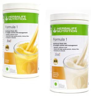 HERBALIFE Formula 1 Protein Shake Mango + Banana Caramel Plant-Based Protein