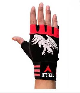 VELLY FIVE Eagle Tattoo Gym Sports Gloves Gym & Fitness Gloves
