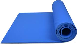 Pristyn care Yoga Mat| Exercise Mat for Gym/Home Workout Fitness for Unisex| Anti-Skid Material Blue 4 mm Yoga Mat