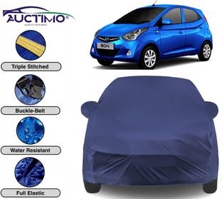 AUCTIMO Car Cover For Hyundai Eon (With Mirror Pockets)