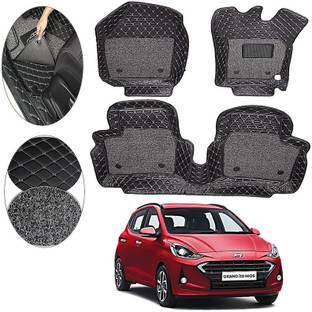AutoRetail Leather 7D Mat For  Hyundai Grand i10 Nios