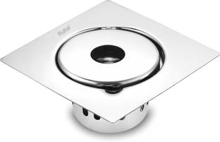 RUHE Floor Stainless Steel Push Down Strainer