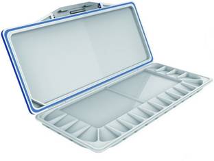 BRuSTRO plastic 18 Paint Wells Palettes  with Lid