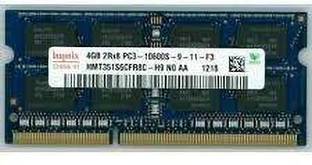 Hynix ultra series DDR3 4 GB (Dual Channel) Laptop (1600mhz Hmt351s6efr8c-pb)