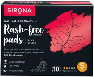 SIRONA Ultra-Thin Sanitary Pads - 10 Units (Small Day Pads) 230mm Sanitary Pad