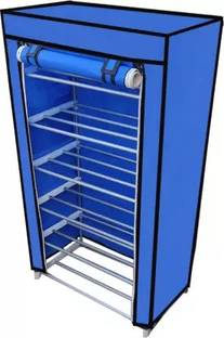 GlowSilk Best Quality Multi-Storage Rack Shelf Metal Collapsible Shoe Stand