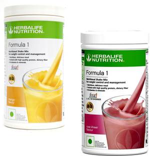 HERBALIFE Formula 1 Protein Shake Mango + Rose Kheer Plant-Based Protein