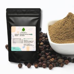 Village Organica Black Pepper Powder (250 Gram, 1 Packet)