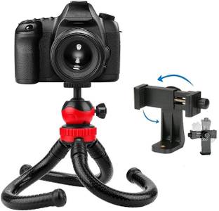 Hiffin ®12 Inches Height Flexible Gorillapod Tripod with 360° Rotating Tripod Ball Head