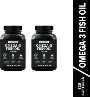 US KART Fish oil for brain, heart and eye health, 60 softgels