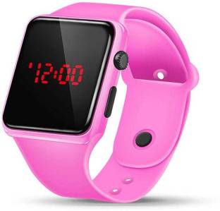 V&Y Pink Digital LED Band Watch