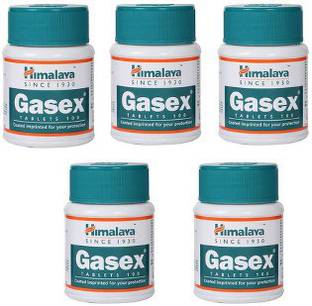 HIMALAYA Gasex Tab 100 TAB(pack of 5)