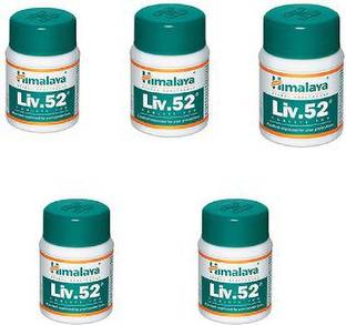 HIMALAYA Liv 52 Tab 100 TAB(pack of 5)