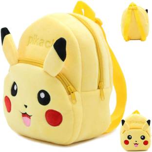 Murliwala kids Picnic Plush Backpack Stuffed Toy in School/pikachu bag School Bag