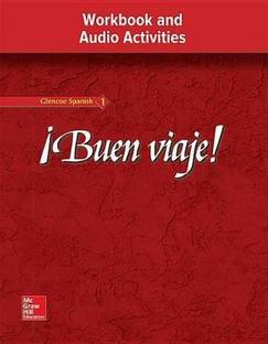 !Buen Viaje! Level 1, Workbook and Audio Activities Student Edition