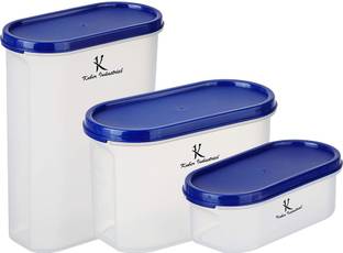 KUBER INDUSTRIES Plastic Utility Container  - 500 ml, 1200 ml, 2000 ml