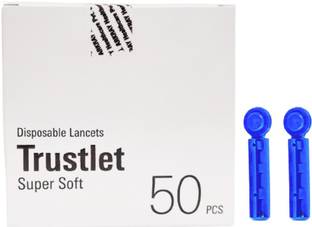 Arkray Trustlet 50 Disposable Sterile Lancets For Glucose Monitor Glucometer Lancets