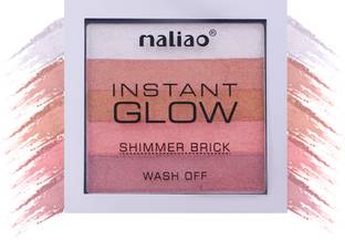 maliao Instant Glow Shimmer Brick Highlighter (Multicolour) Highlighter