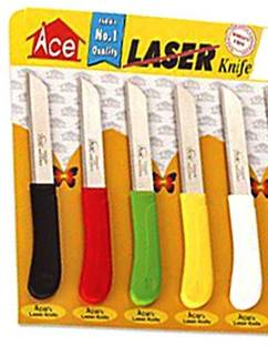 ACE 5 Pc Stainless Steel Knife Set Laser Knife