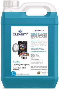 cleanity 5 Liter Liquid detergent for washing machine Lavender Liquid Detergent