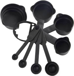 divinezon measuring cups and spoons set, 8 pieces Measuring Cup Set