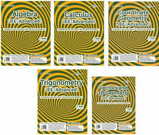 Cengage Combo For Jee Advanced : Algebra + Calculus + Coordinate Geometry + Trigonometry + Vectors And 3D Geometry- 3/e, 2022