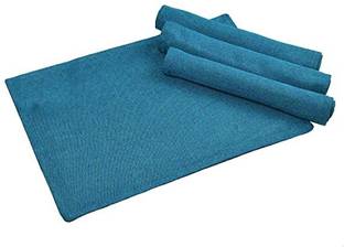 YELLOW WEAVES Rectangular Pack of 4 Table Placemat